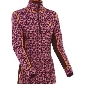KARI TRAA ‘Rose’ Half Zip Pullover, Merino Wool, Size Small/Medium?? READ